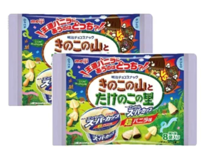 きのこの山 エッセルスーパーカップ 超バニラ味