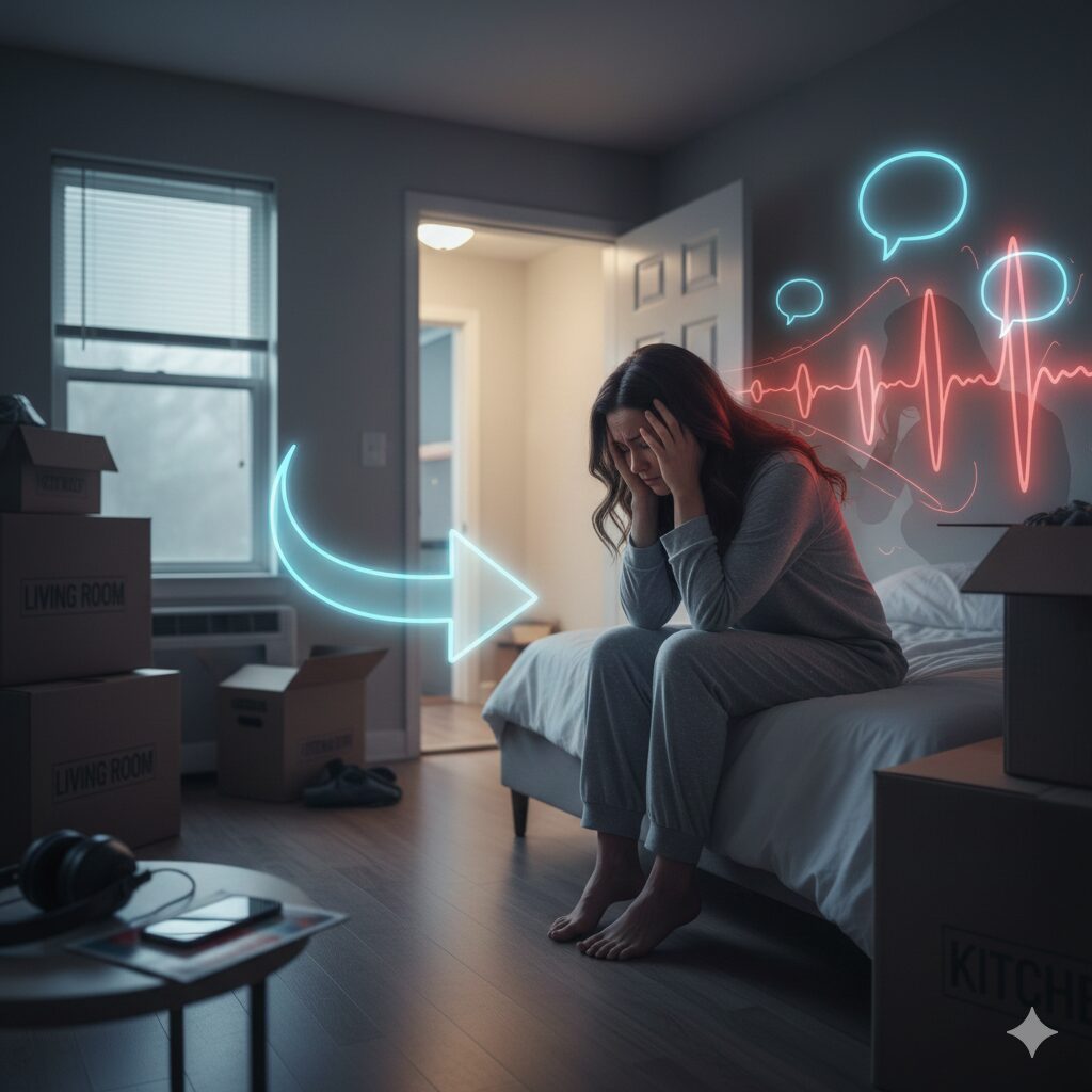 引っ越しと後悔